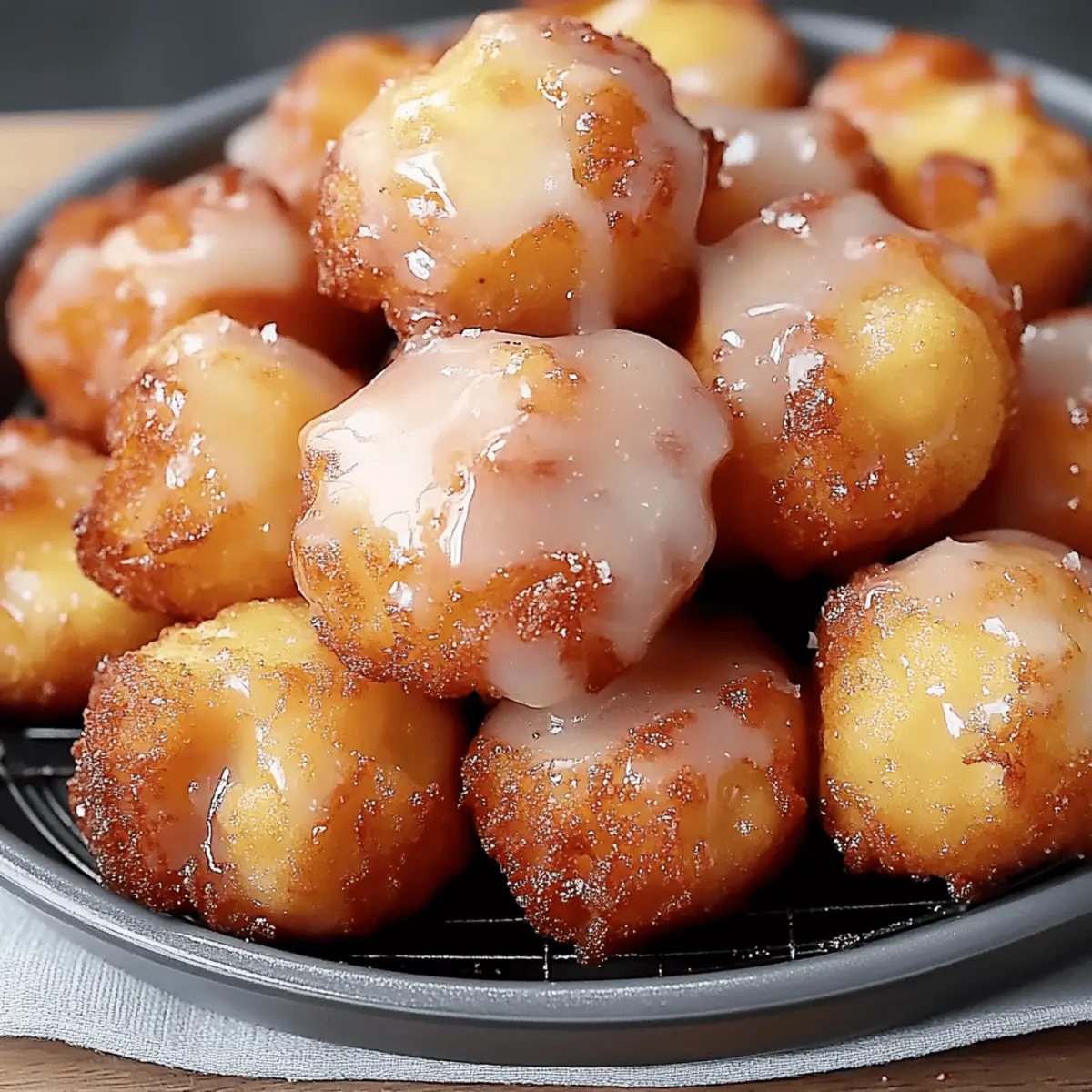 Air Fryer Apple Fritters