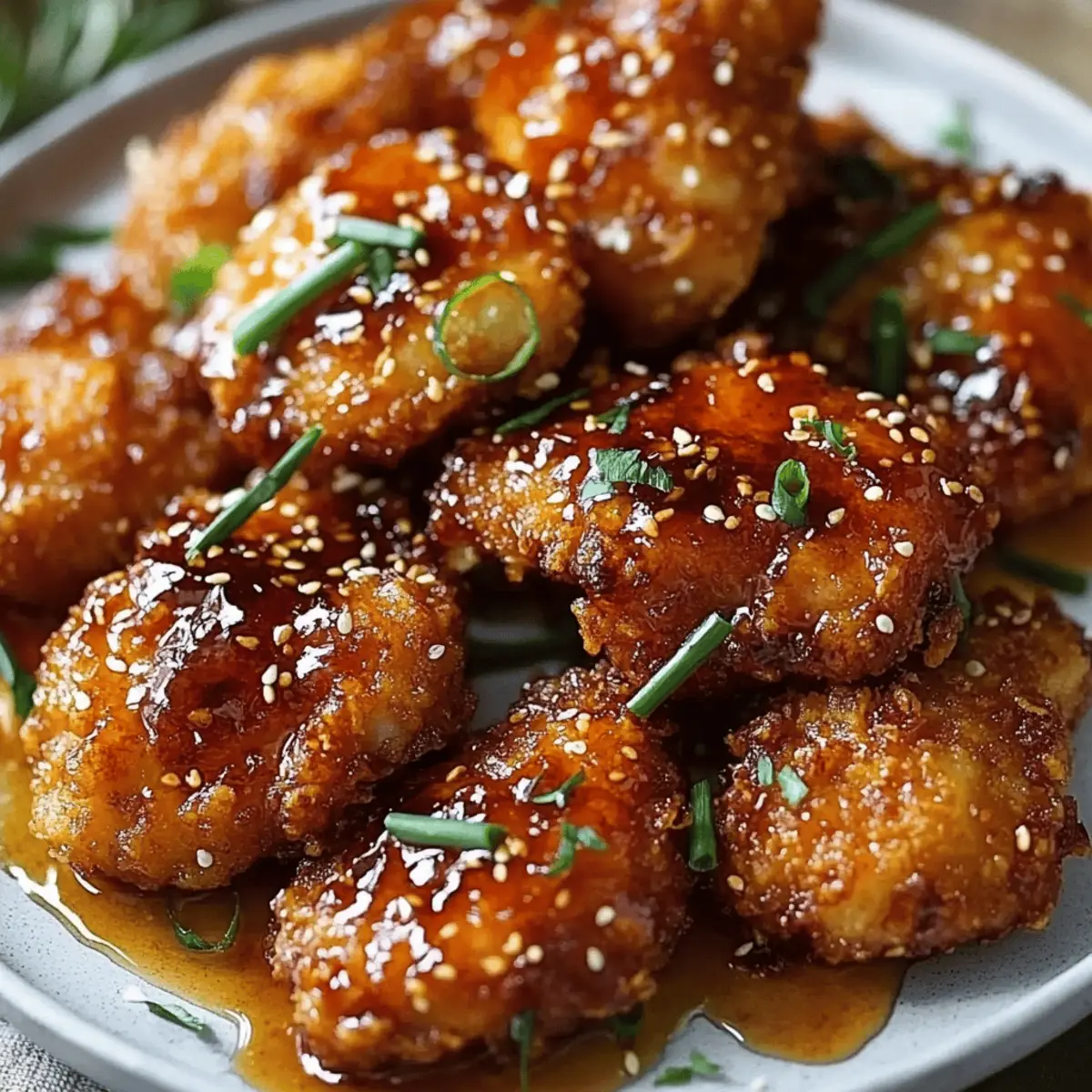 Baked Crunchy Hot Honey Chicken