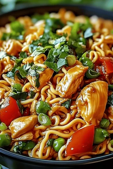 Chicken Ramen Stir Fry