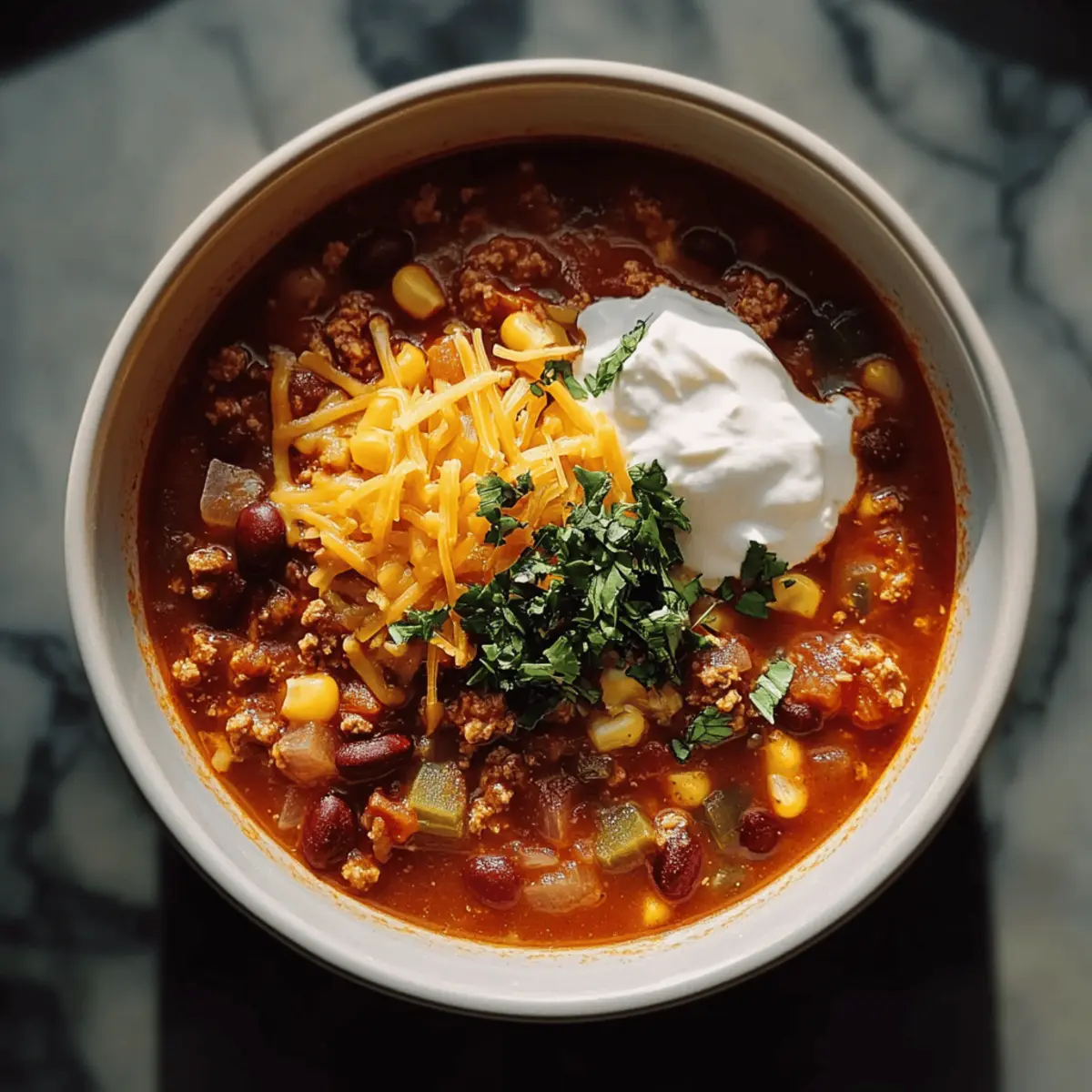 Hearty Taco Soup