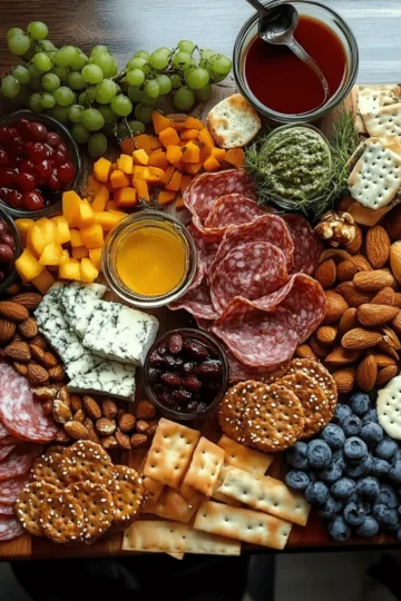 Oktoberfest Snack Board: Beef Delights