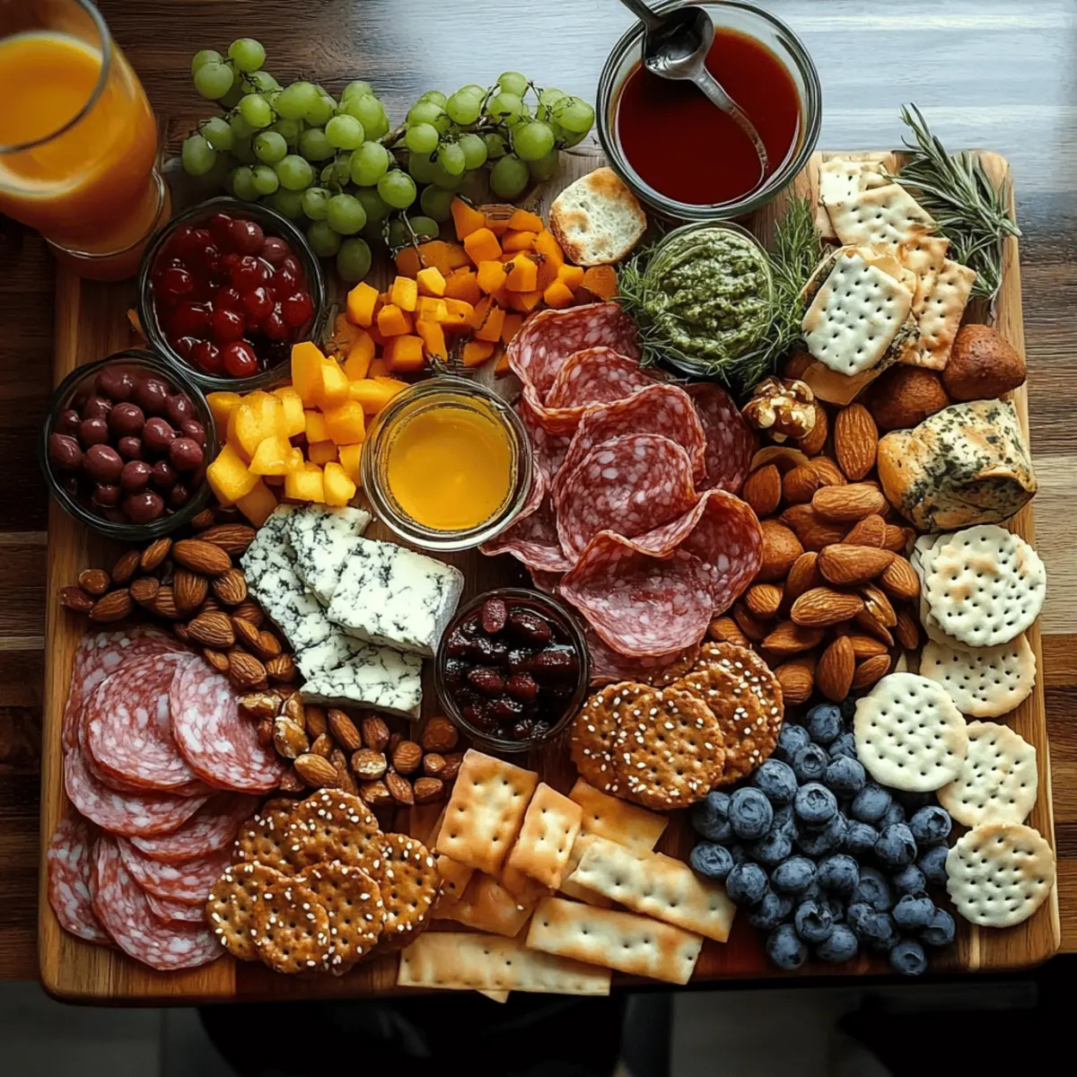 Oktoberfest Snack Board: Beef Delights