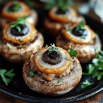 Stuffed Mushroom Eyeballs