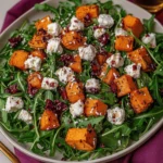Sweet Potato Goat Cheese Salad
