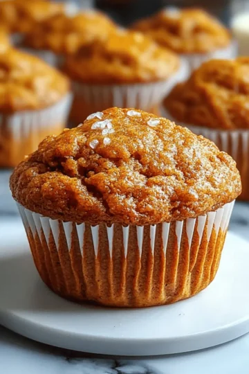 Greek Yogurt Pumpkin Muffins