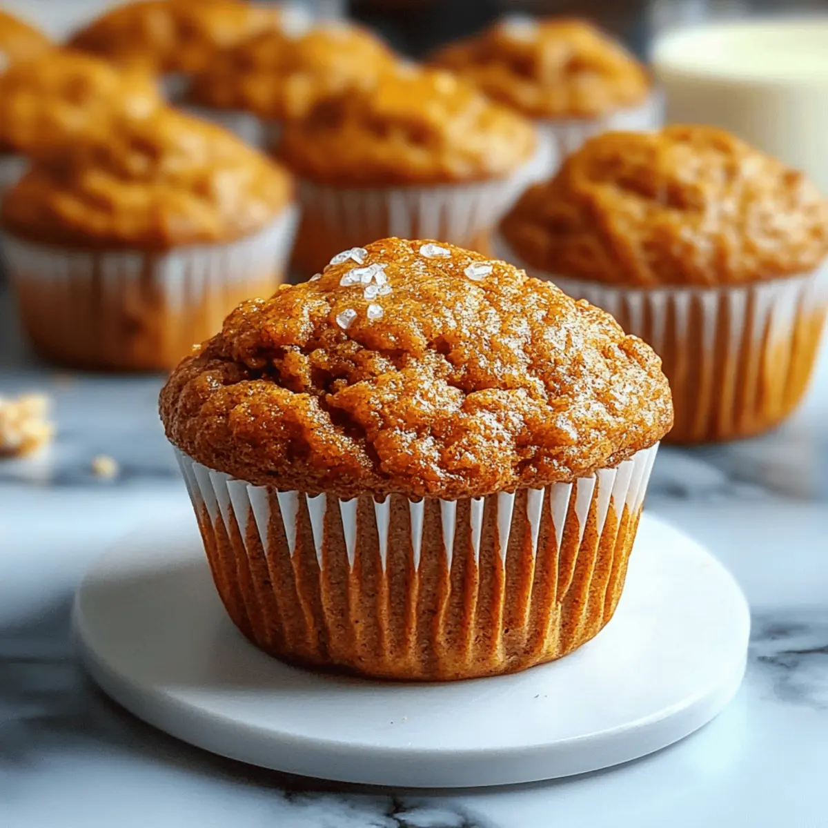 Greek Yogurt Pumpkin Muffins