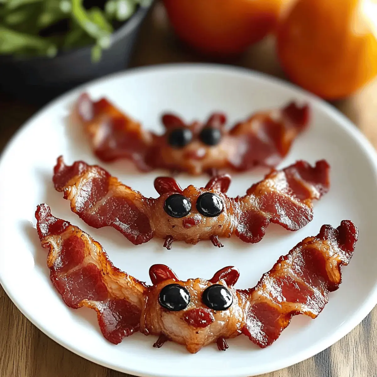 Beef Bacon Bats