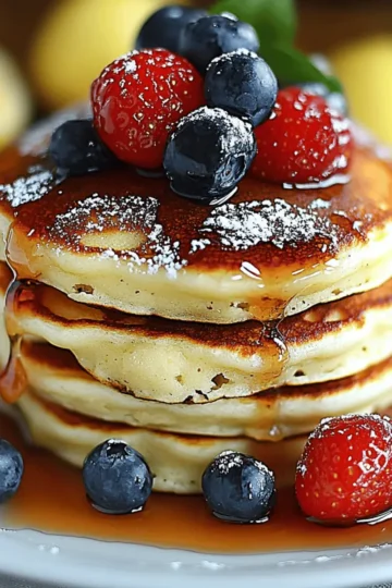 Lemon Ricotta Pancakes