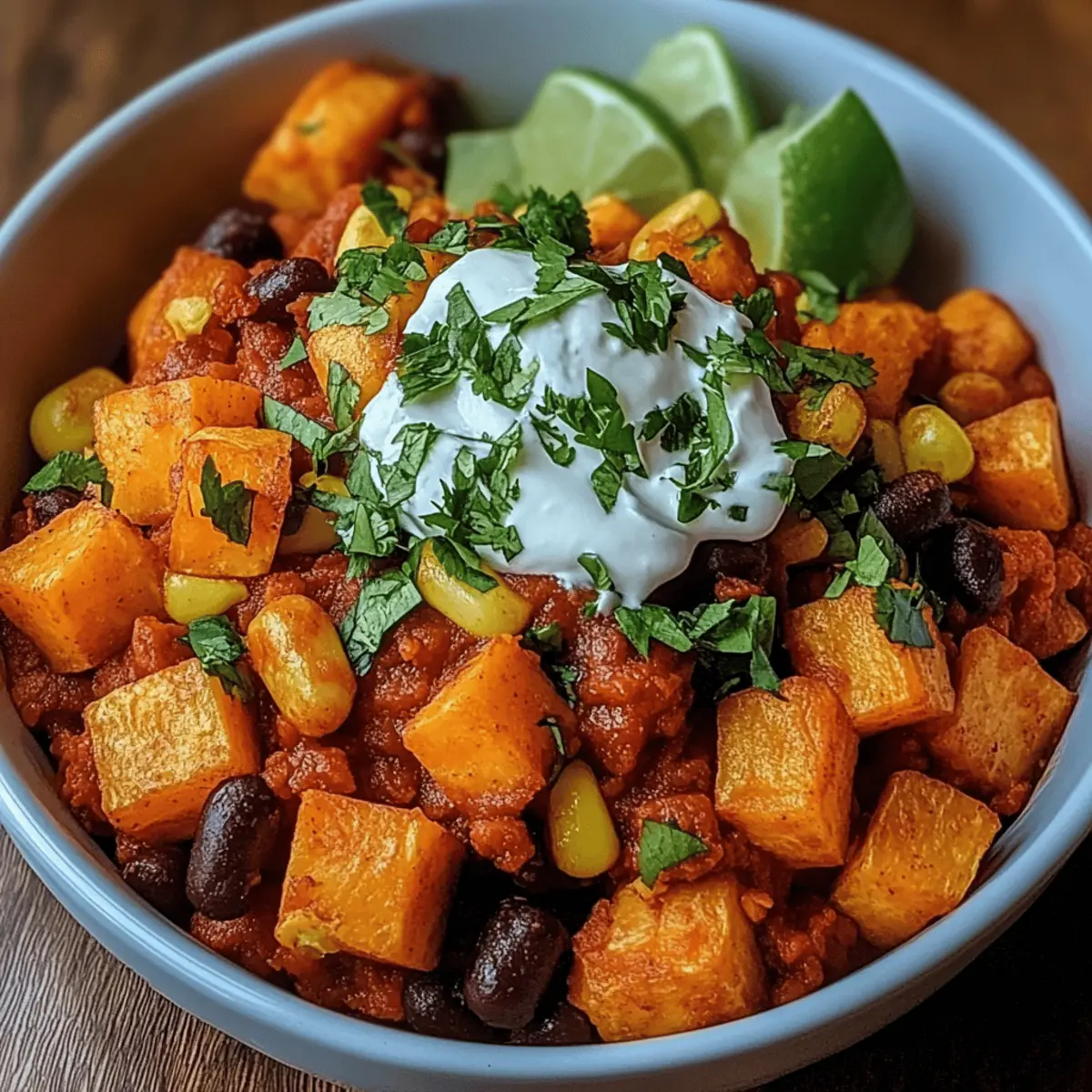 Sweet Potato Taco Bowl