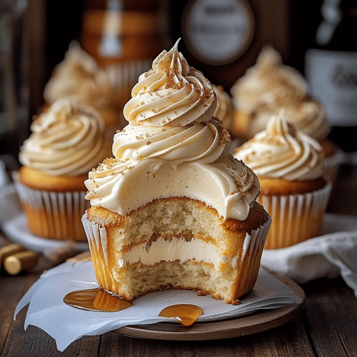 Butterbeer Cupcakes