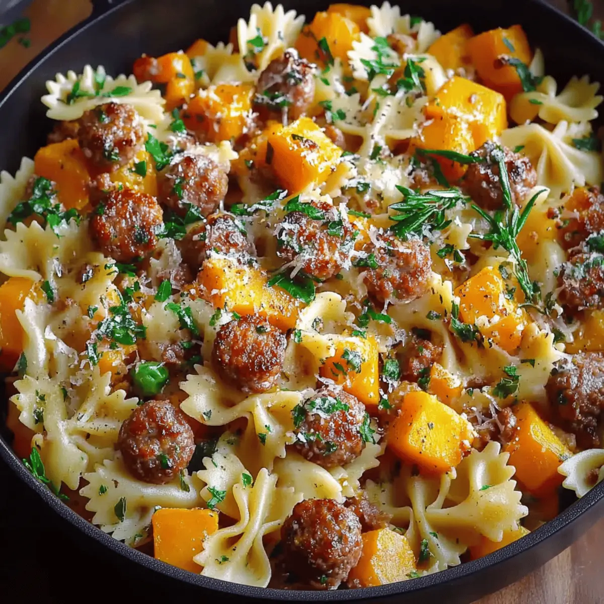 Butternut Squash Pasta Sausage
