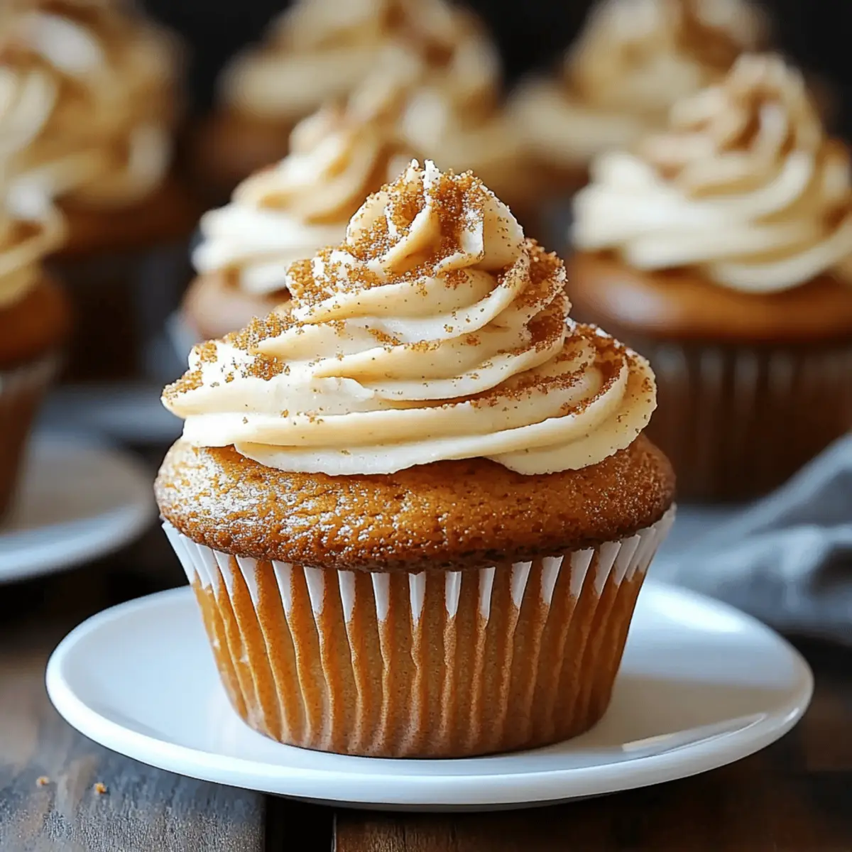 Spiced Pumpkin Cupcakes