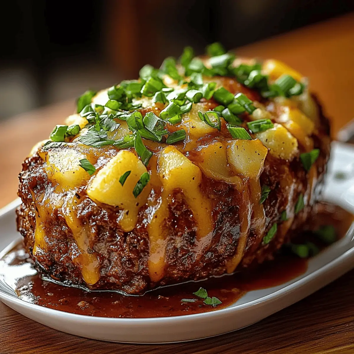 Loaded Potato Meatloaf