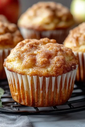 Apple Cinnamon Streusel Muffins
