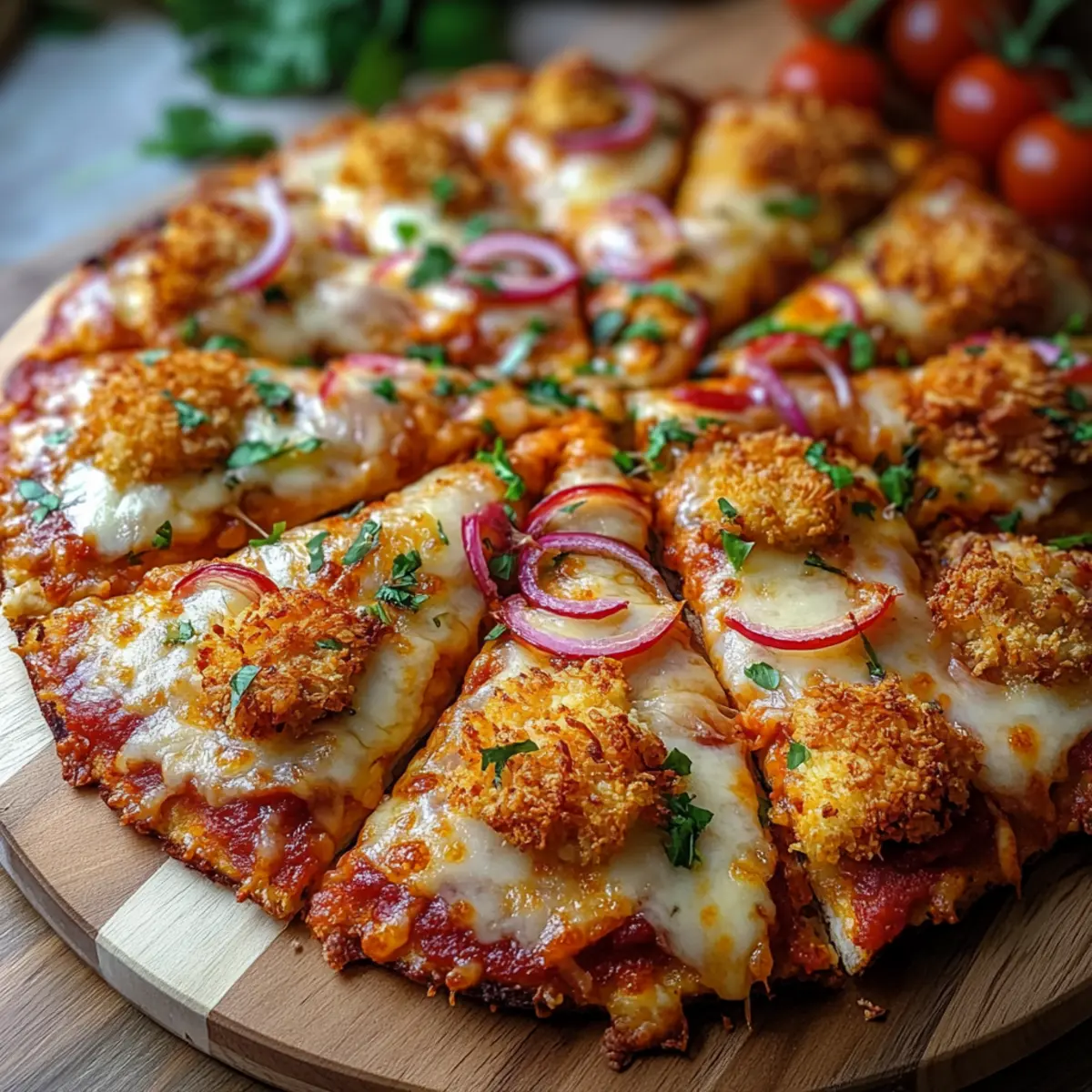 Chicken Crust Pizza