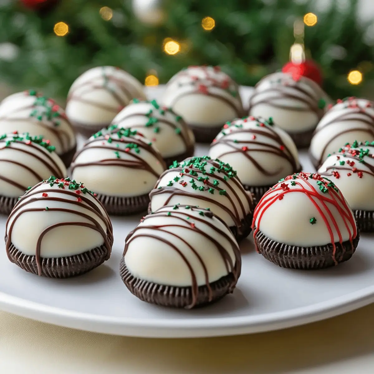 Christmas Oreo Truffles