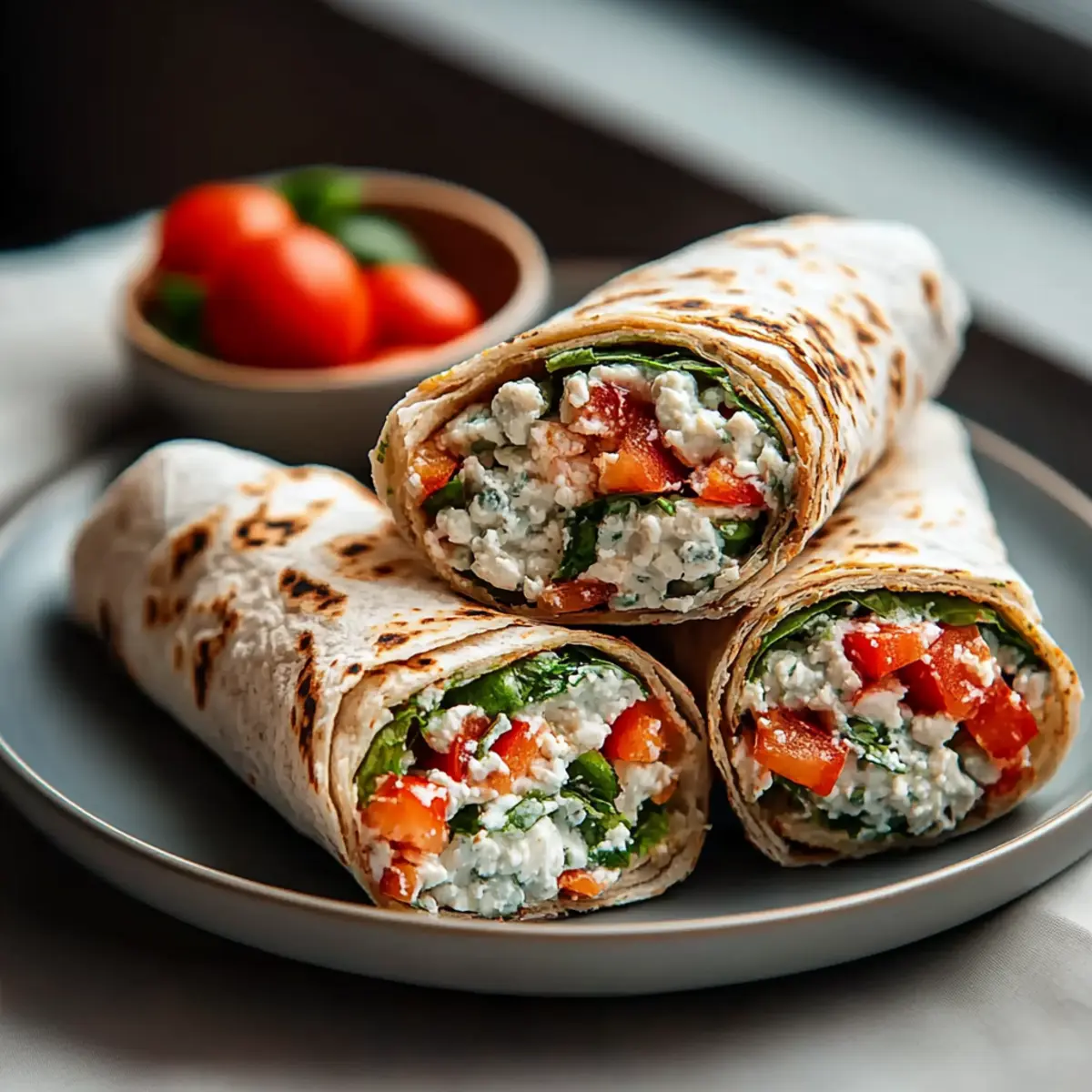 Cottage Cheese Wraps