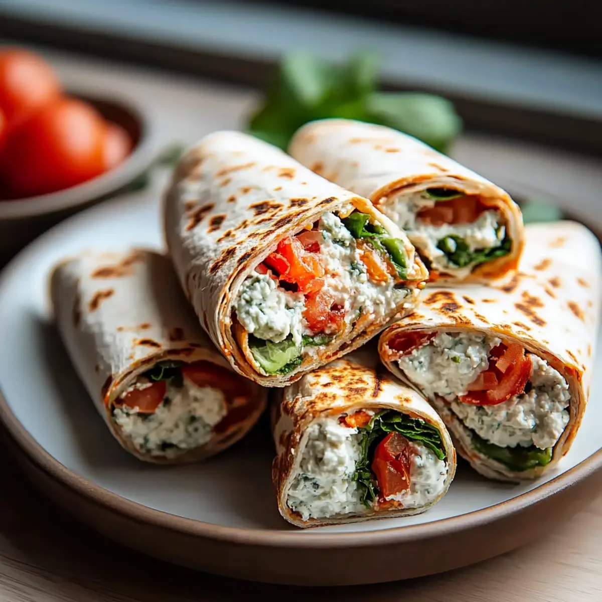 Cottage Cheese Wraps