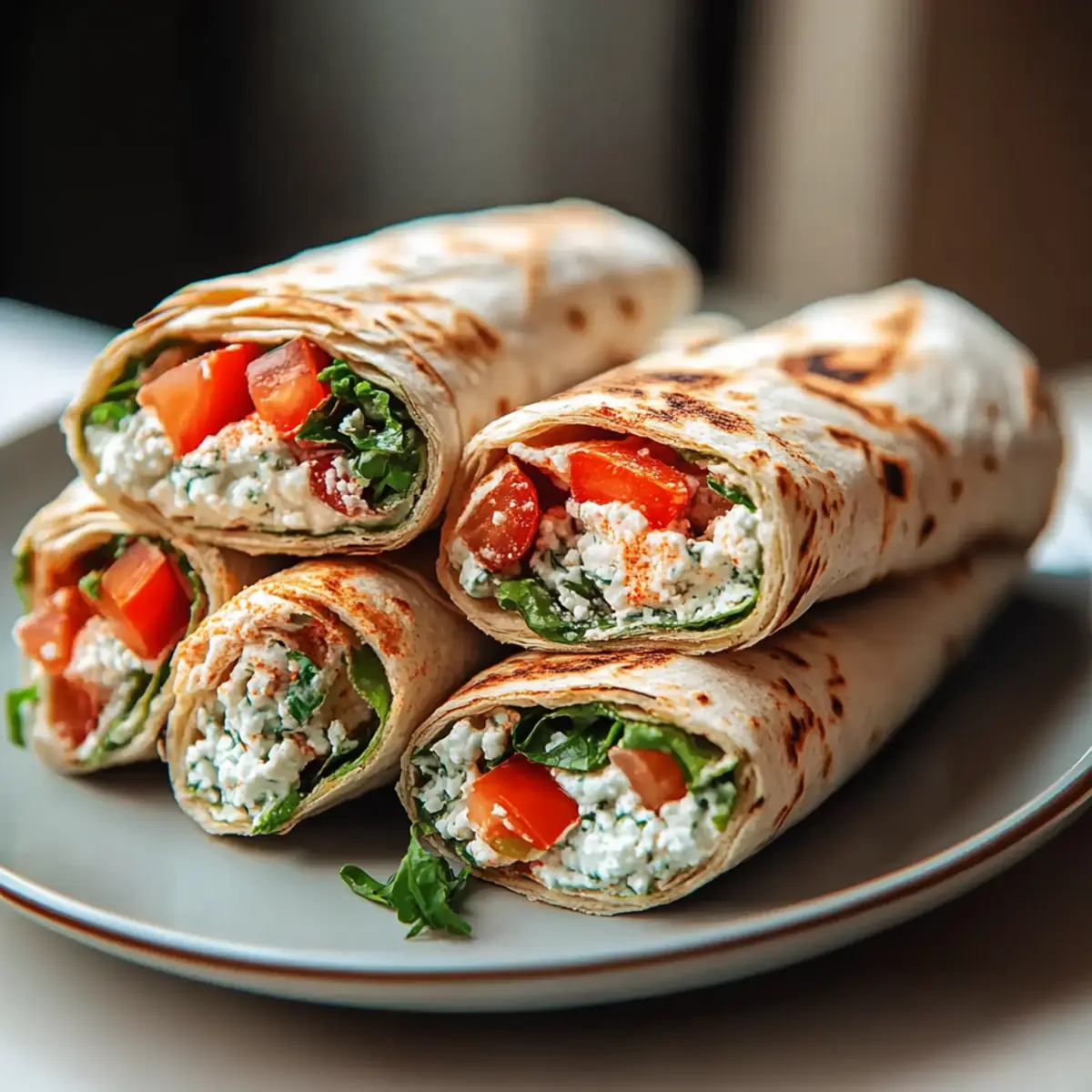 Cottage Cheese Wraps
