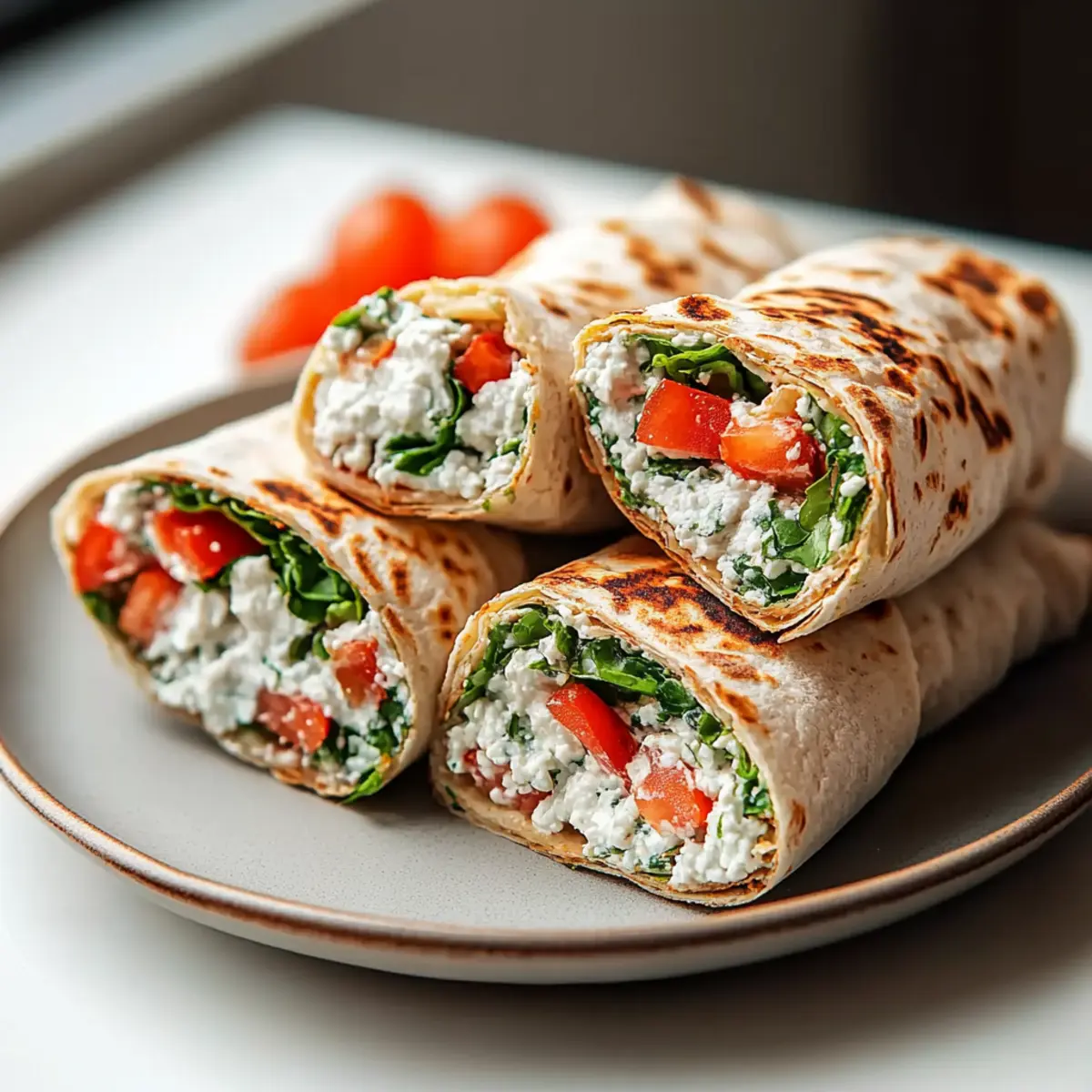 Cottage Cheese Wraps