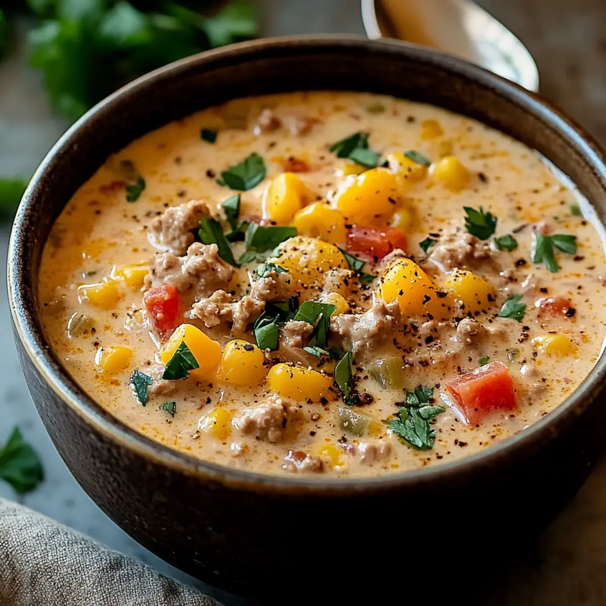 Cozy Creamy Cowboy Soup