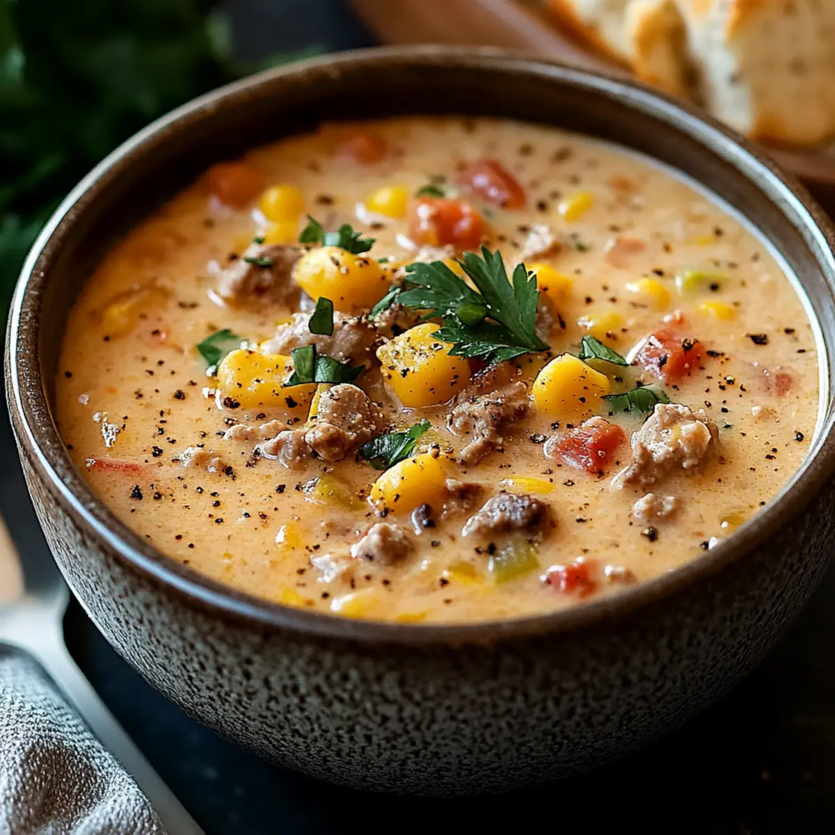 Cozy Creamy Cowboy Soup