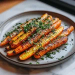 Crispy Smashed Carrots