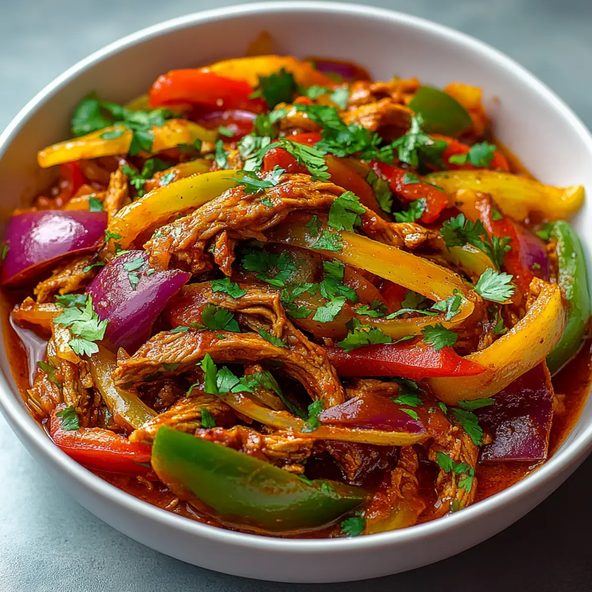 Crockpot Beef Fajitas