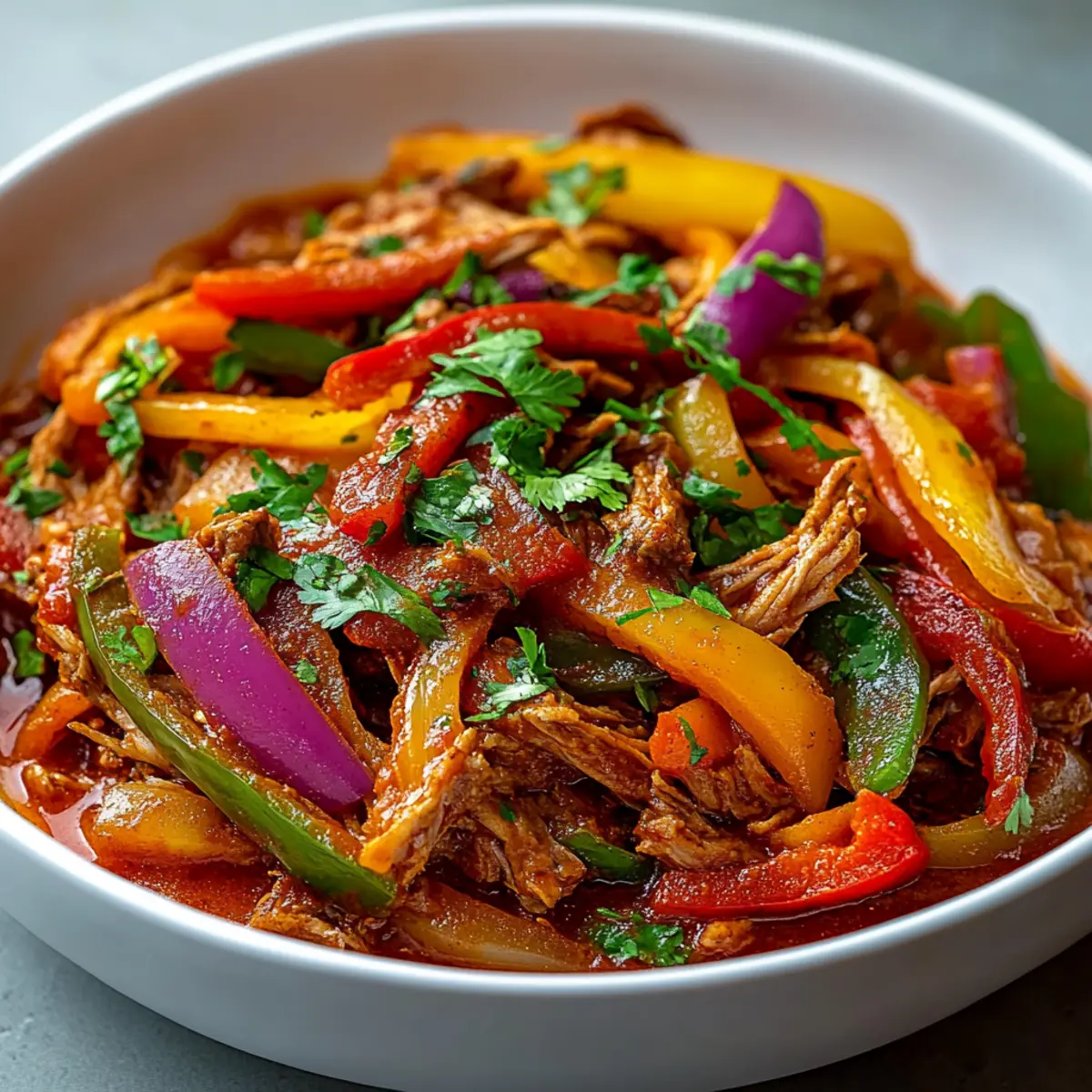Crockpot Beef Fajitas