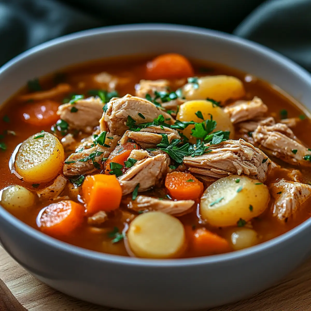 Crockpot Turkey Stew
