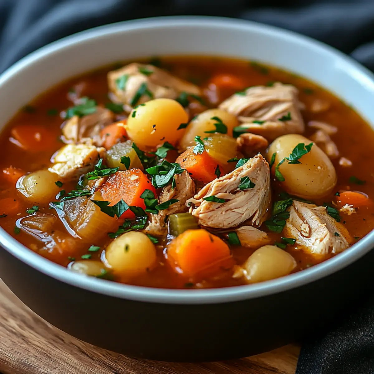 Crockpot Turkey Stew