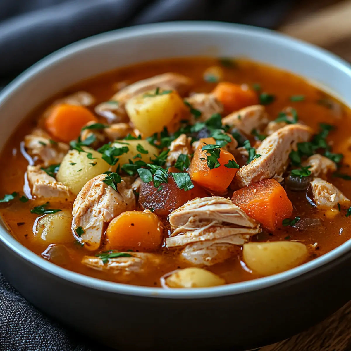 Crockpot Turkey Stew