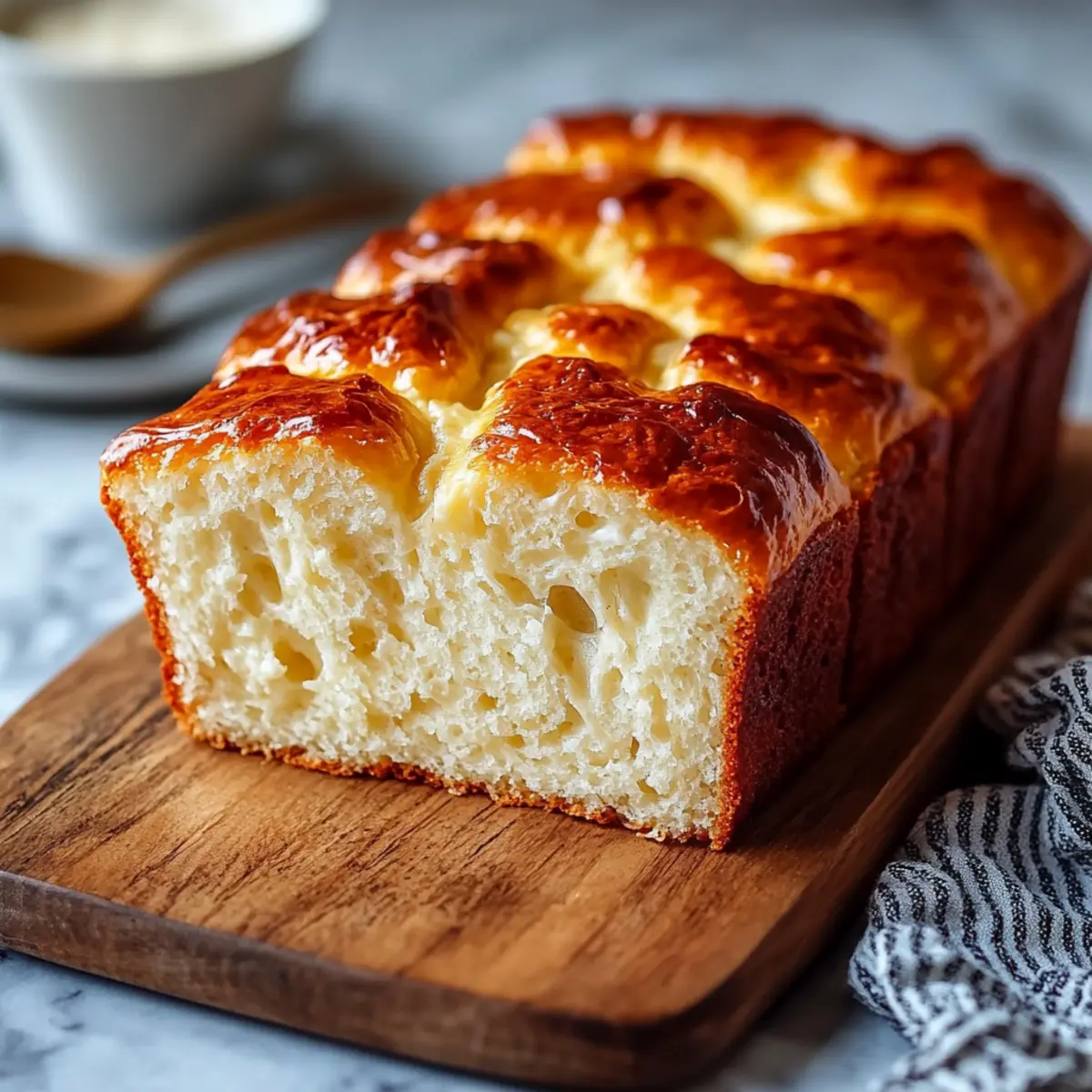 Fluffy Zero Carb Yogurt Bread