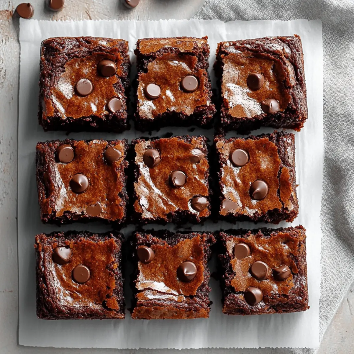 Fudgy Pumpkin Brownies
