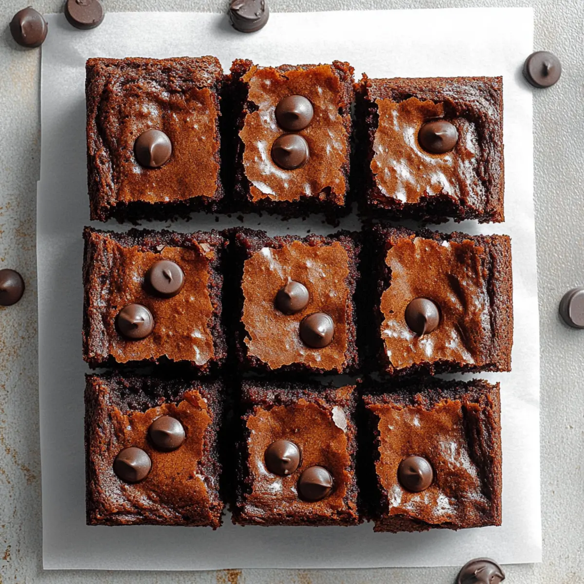 Fudgy Pumpkin Brownies