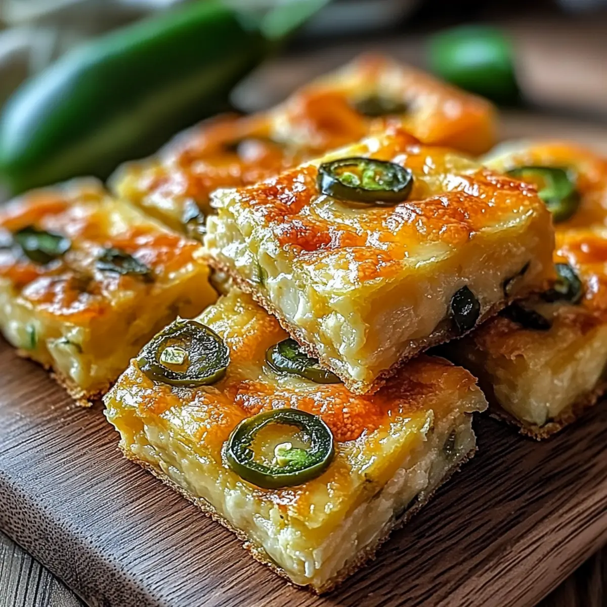 Jalapeno Cheese Squares