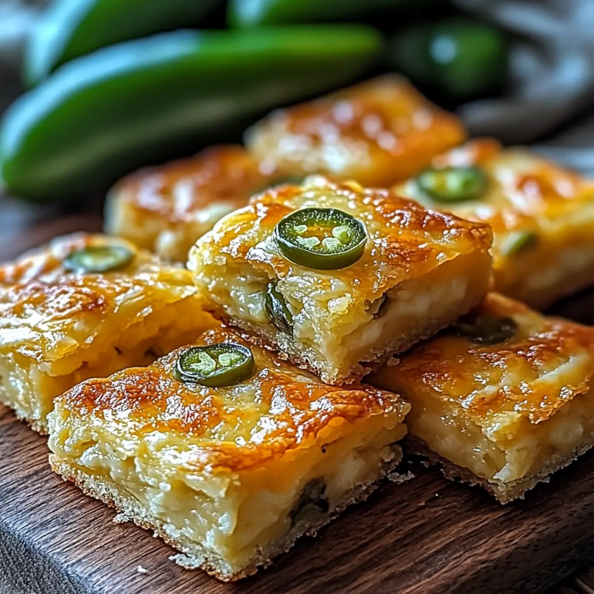 Jalapeno Cheese Squares