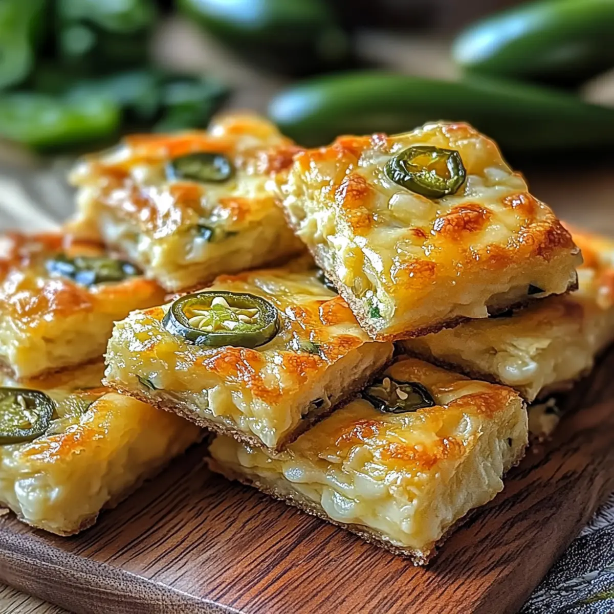Jalapeno Cheese Squares