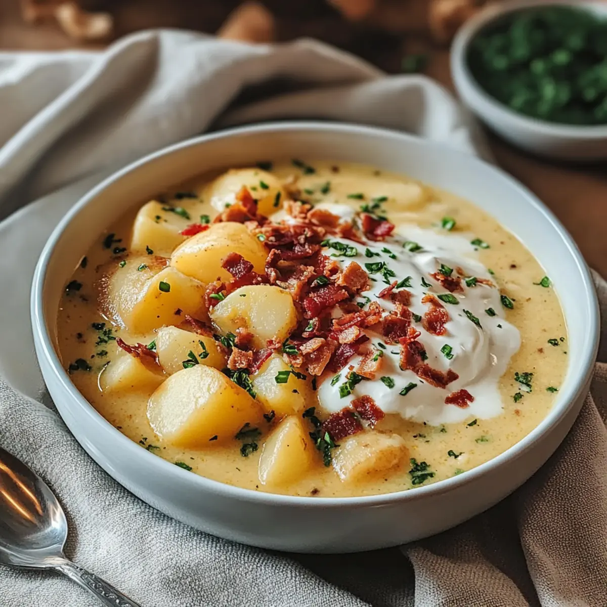 Loaded Outback Potato Soup