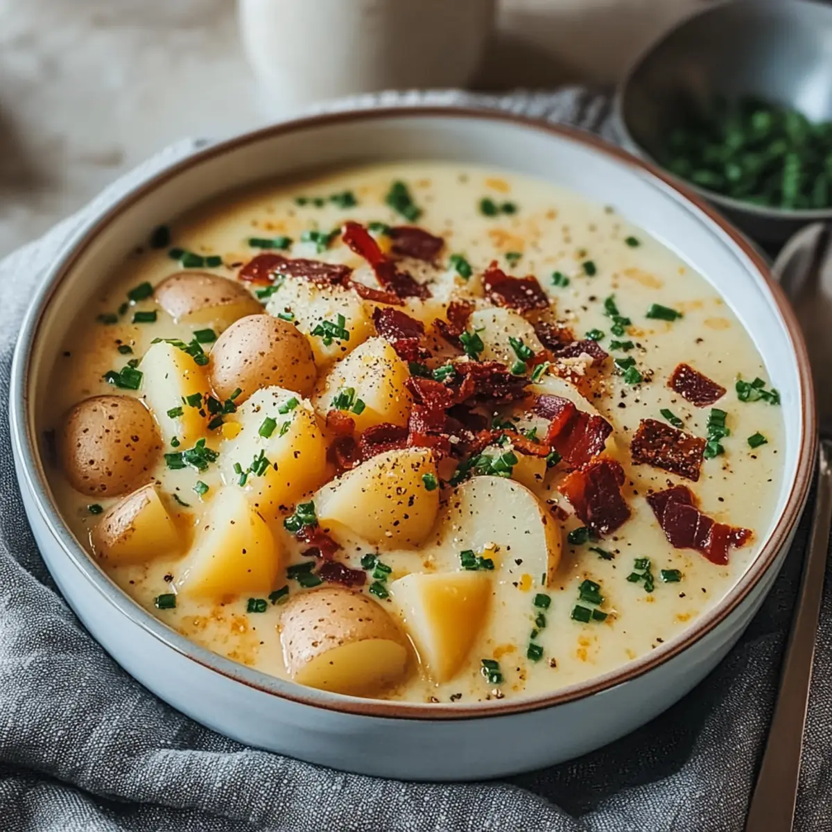 Loaded Outback Potato Soup