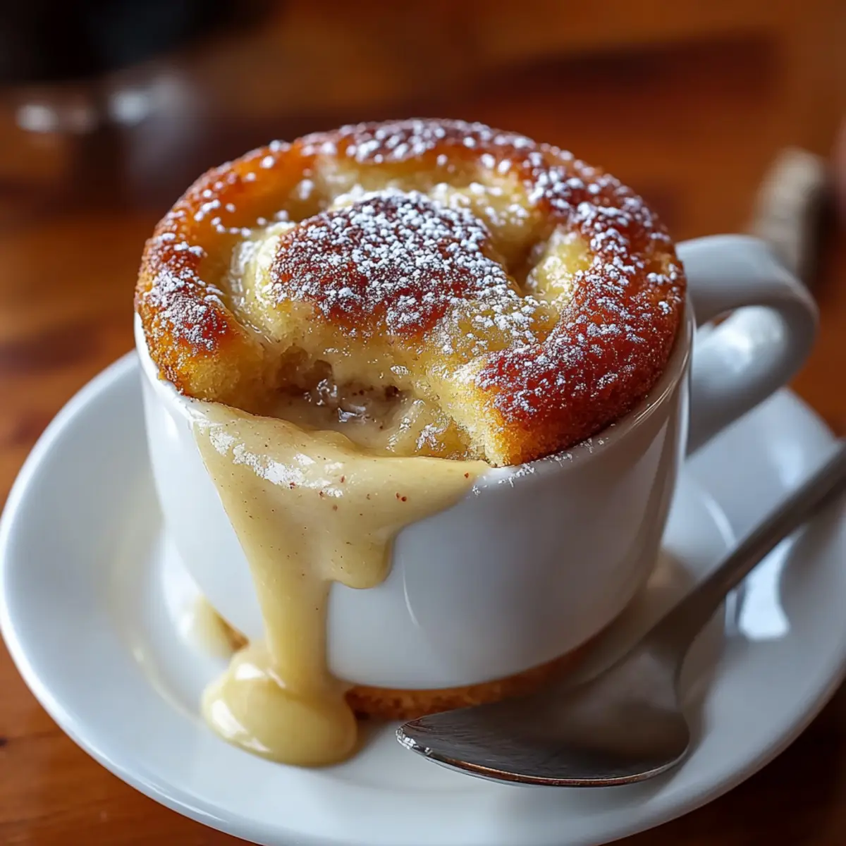 Melt-in-Your-Mouth Minute Apple Mug Cake