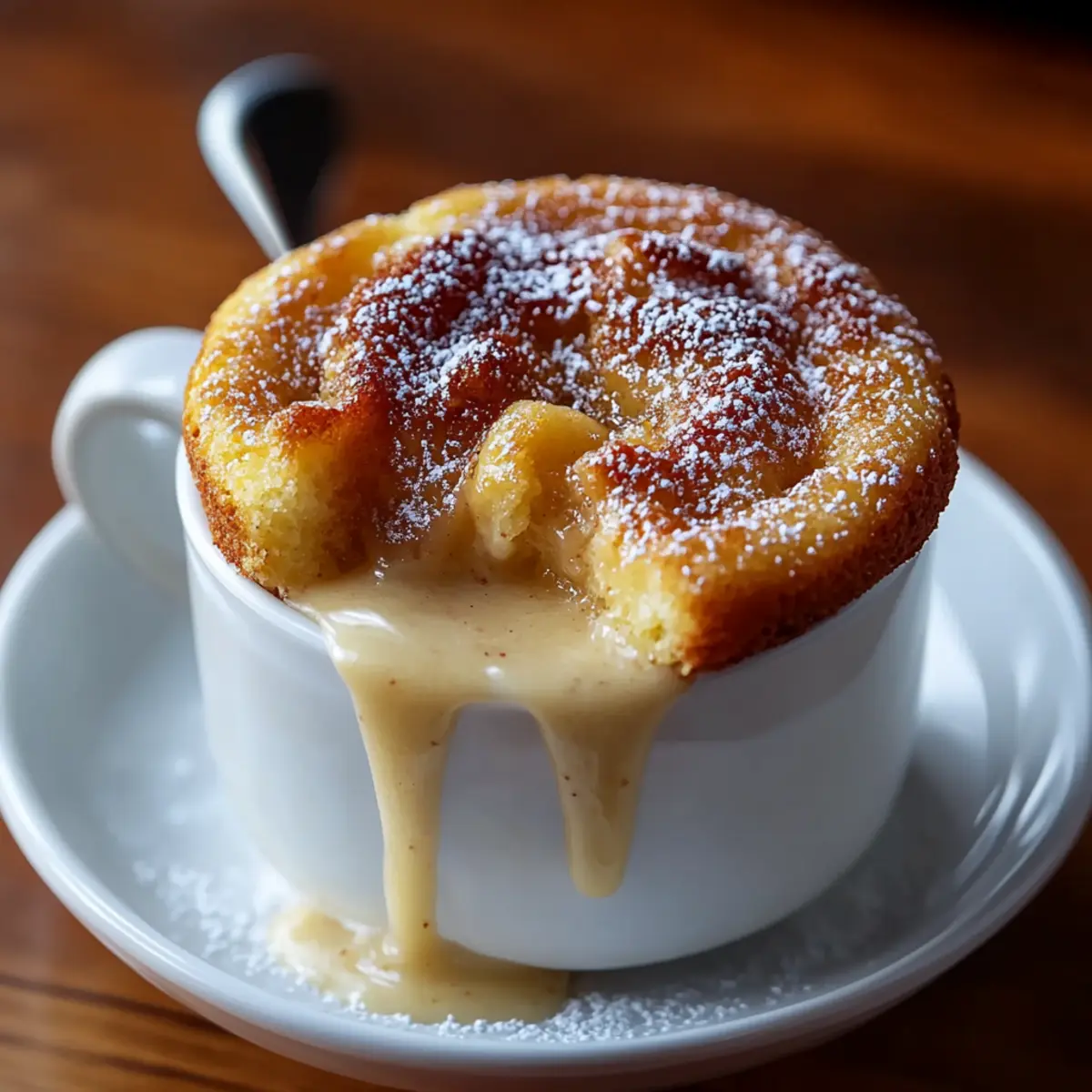 Melt-in-Your-Mouth Minute Apple Mug Cake
