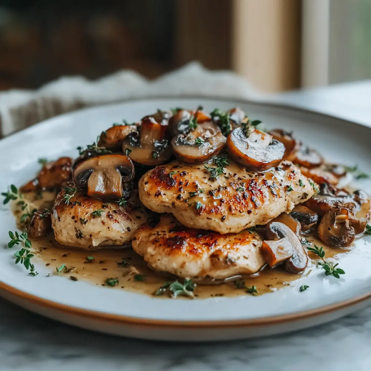 Mushroom Chicken