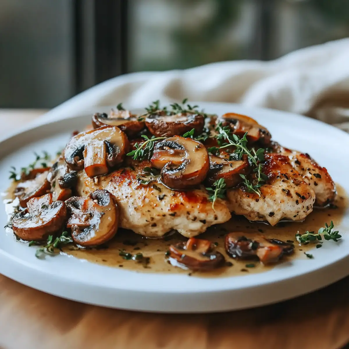 Mushroom Chicken
