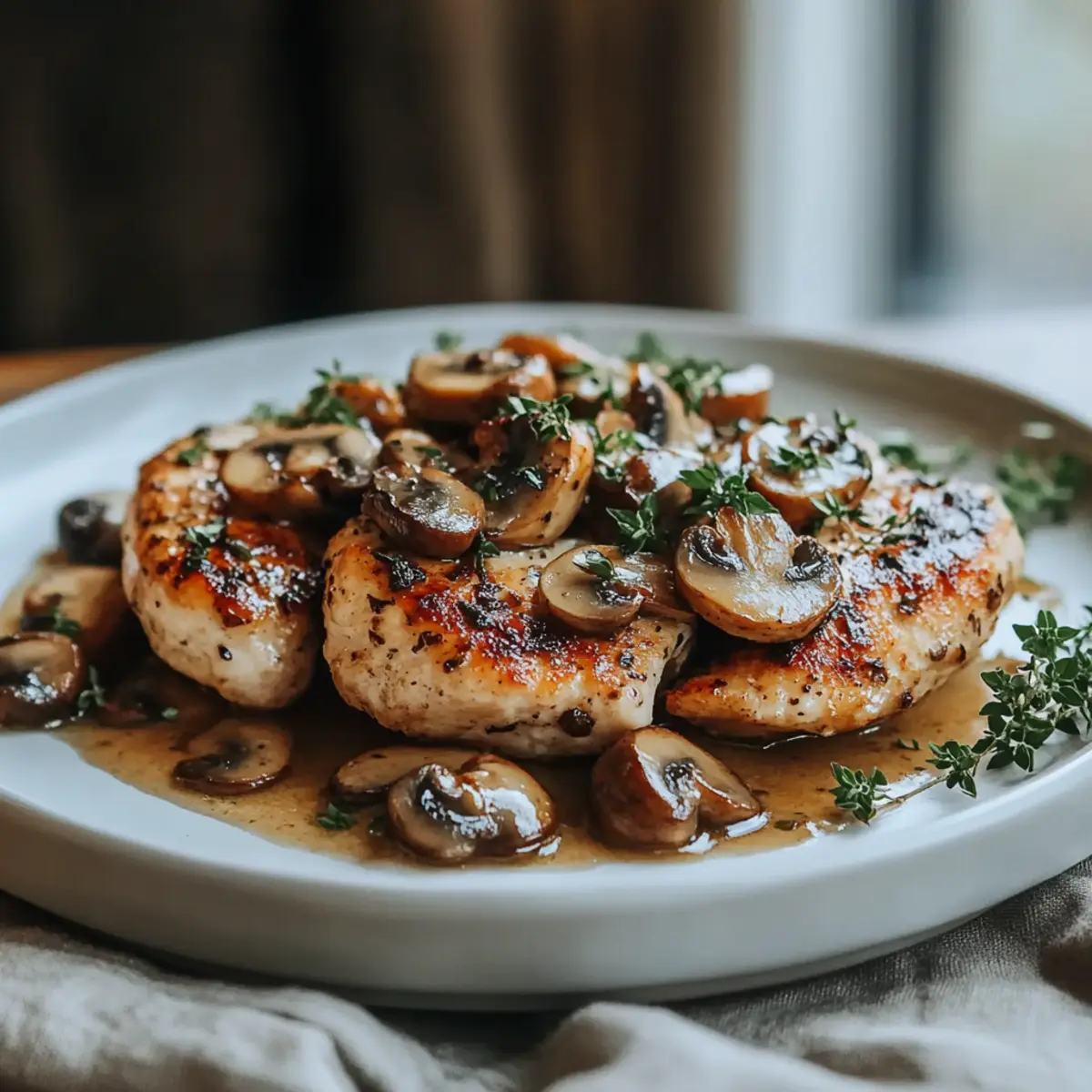 Mushroom Chicken