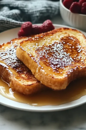 Overnight Crème Brûlée French Toast