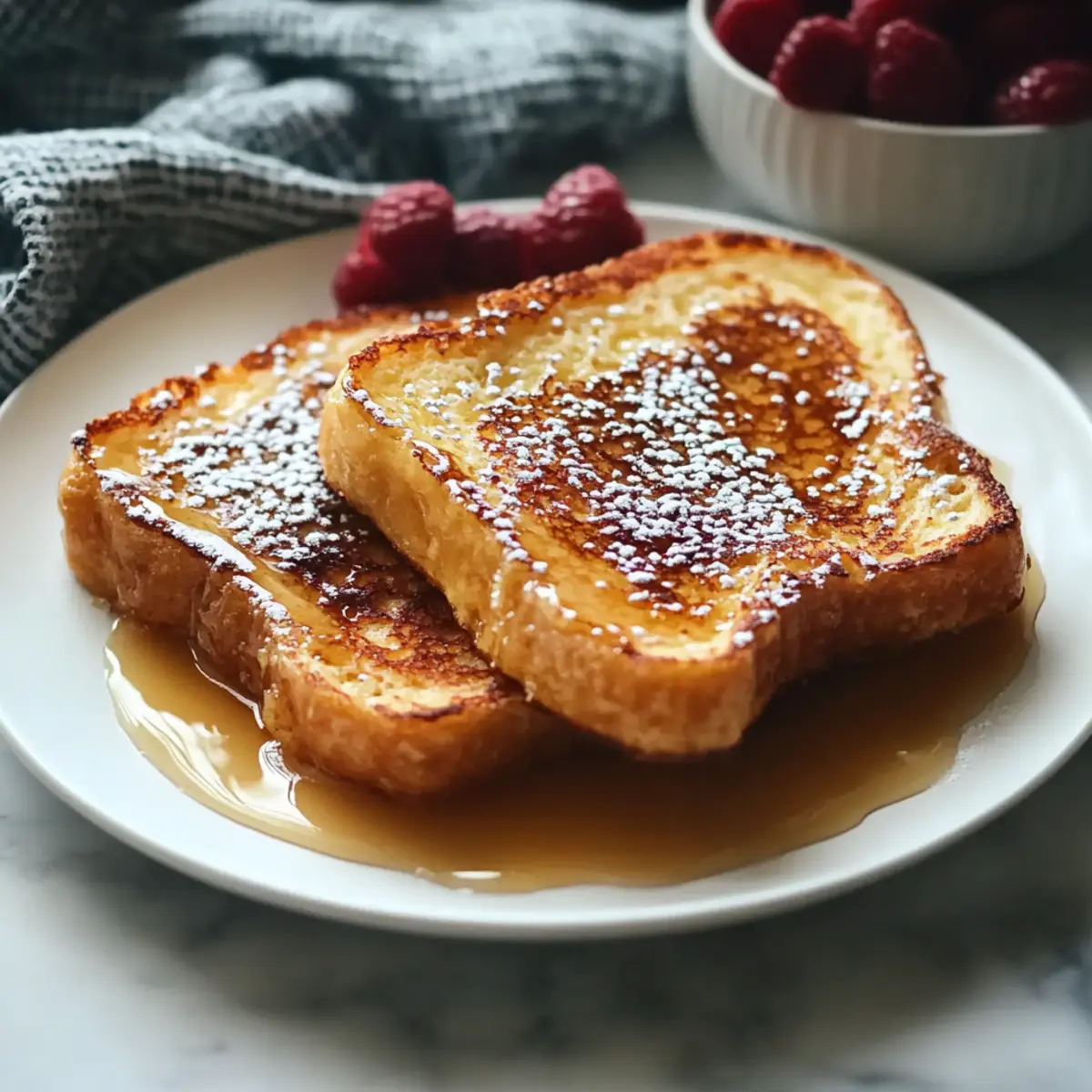 Overnight Crème Brûlée French Toast