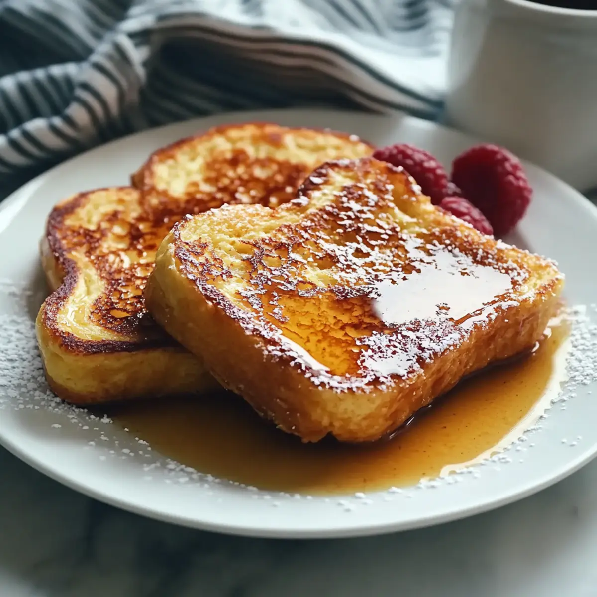 Overnight Crème Brûlée French Toast