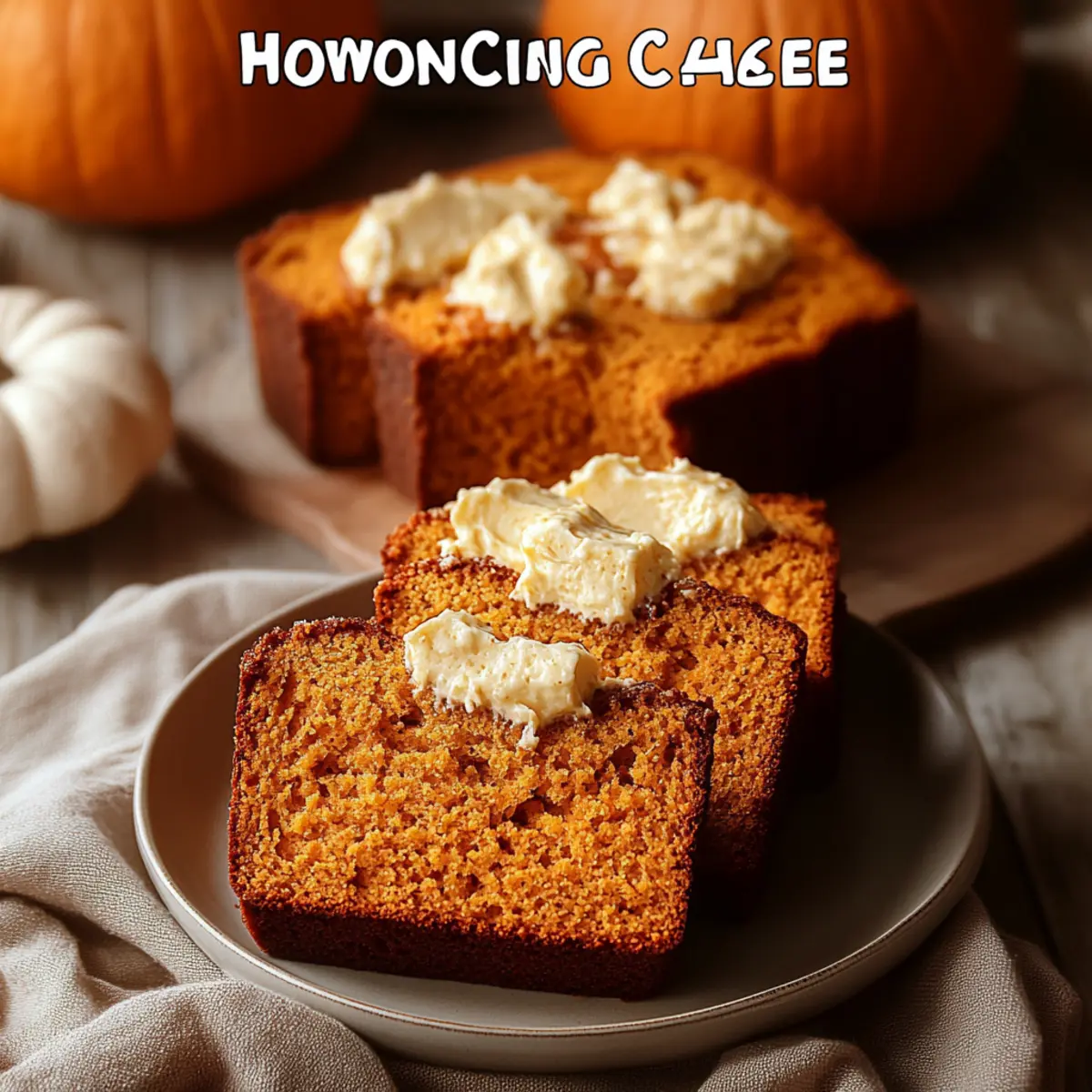Pumpkin and Cream Cheese Bread