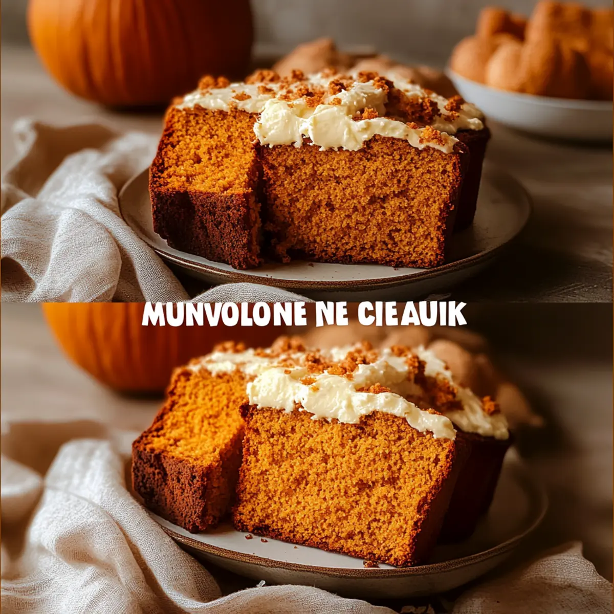 Pumpkin and Cream Cheese Bread